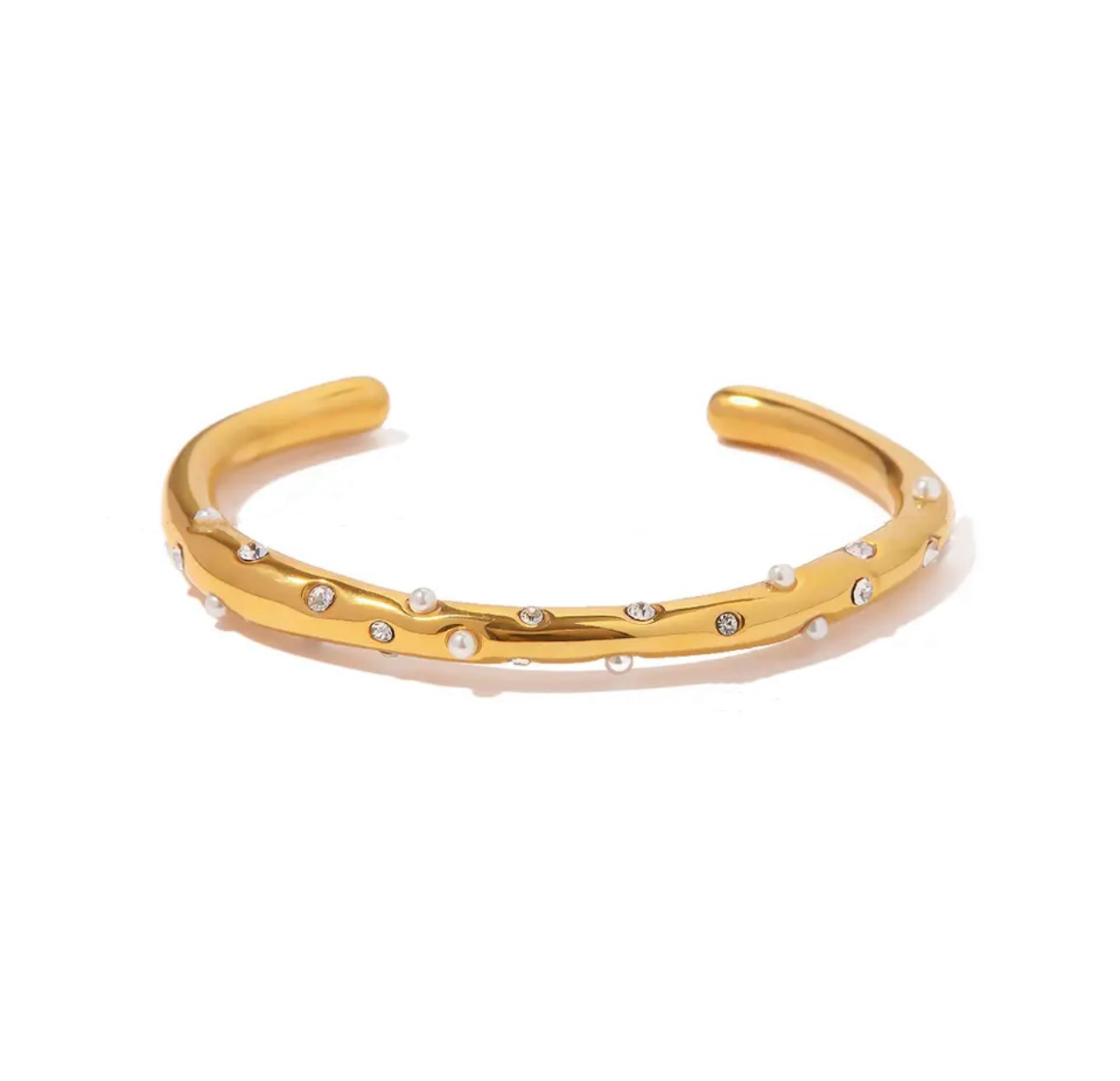 Bangle met parels