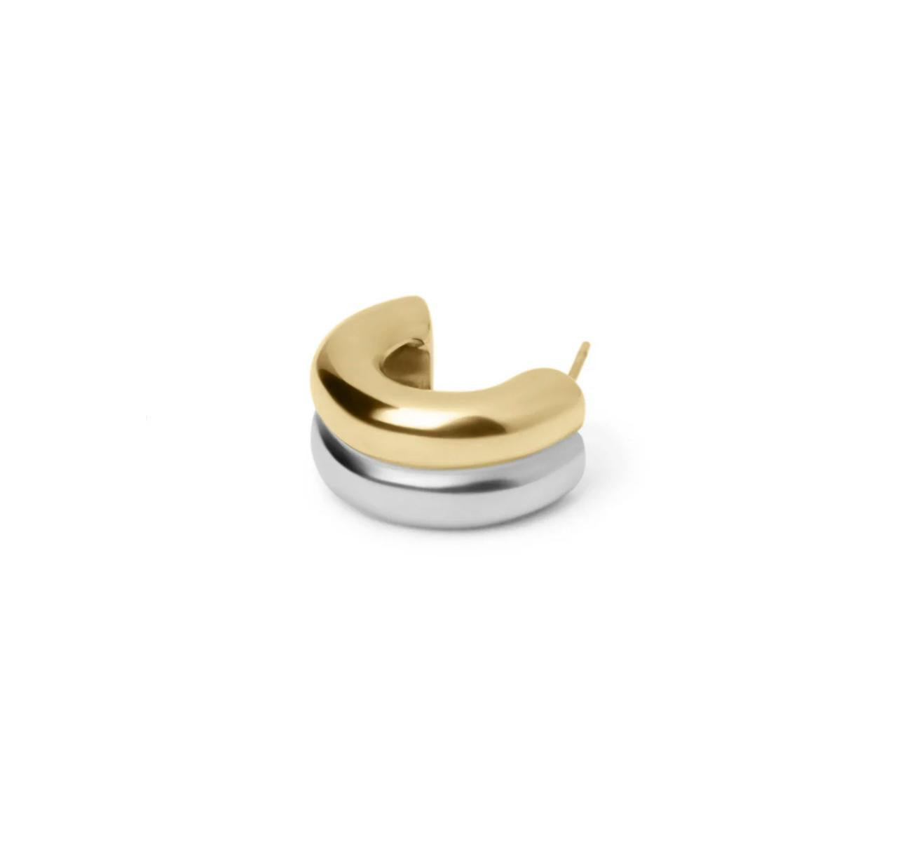 It takes two Earrings Bicolor