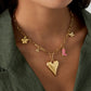 Love statement ketting - Goudkleur