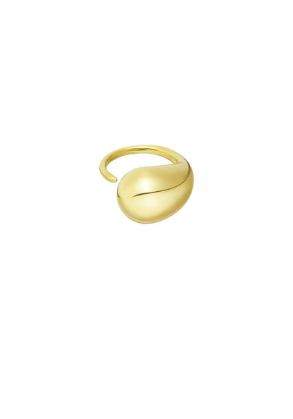 Druppel ring - Goud