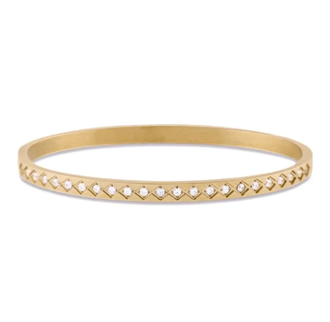 Bangle met steentjes