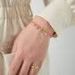 Armband summer smile- Roze oranje