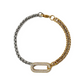 Pavé bracelet Bicolor - Goud